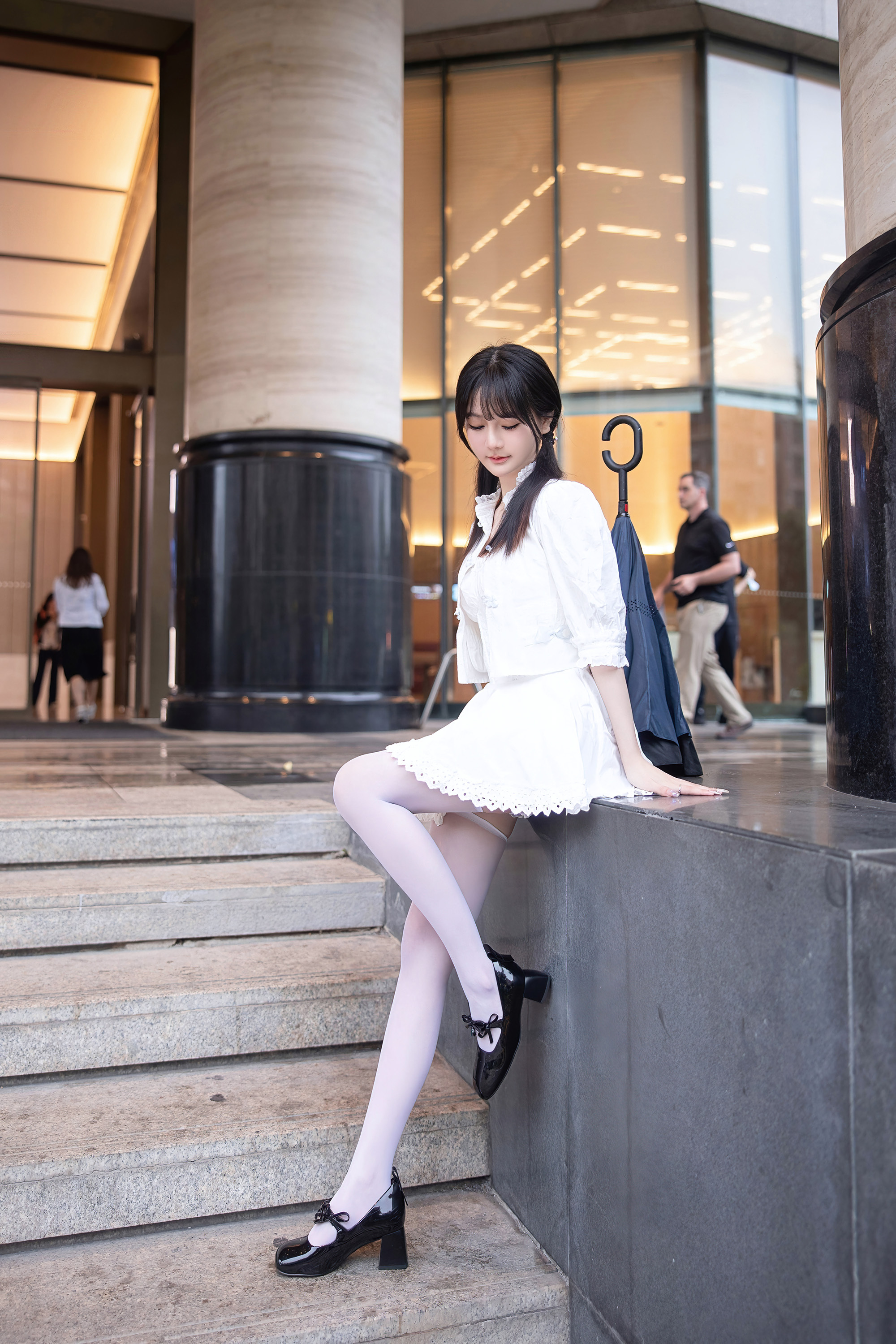 谢小蒽粉色情趣写真