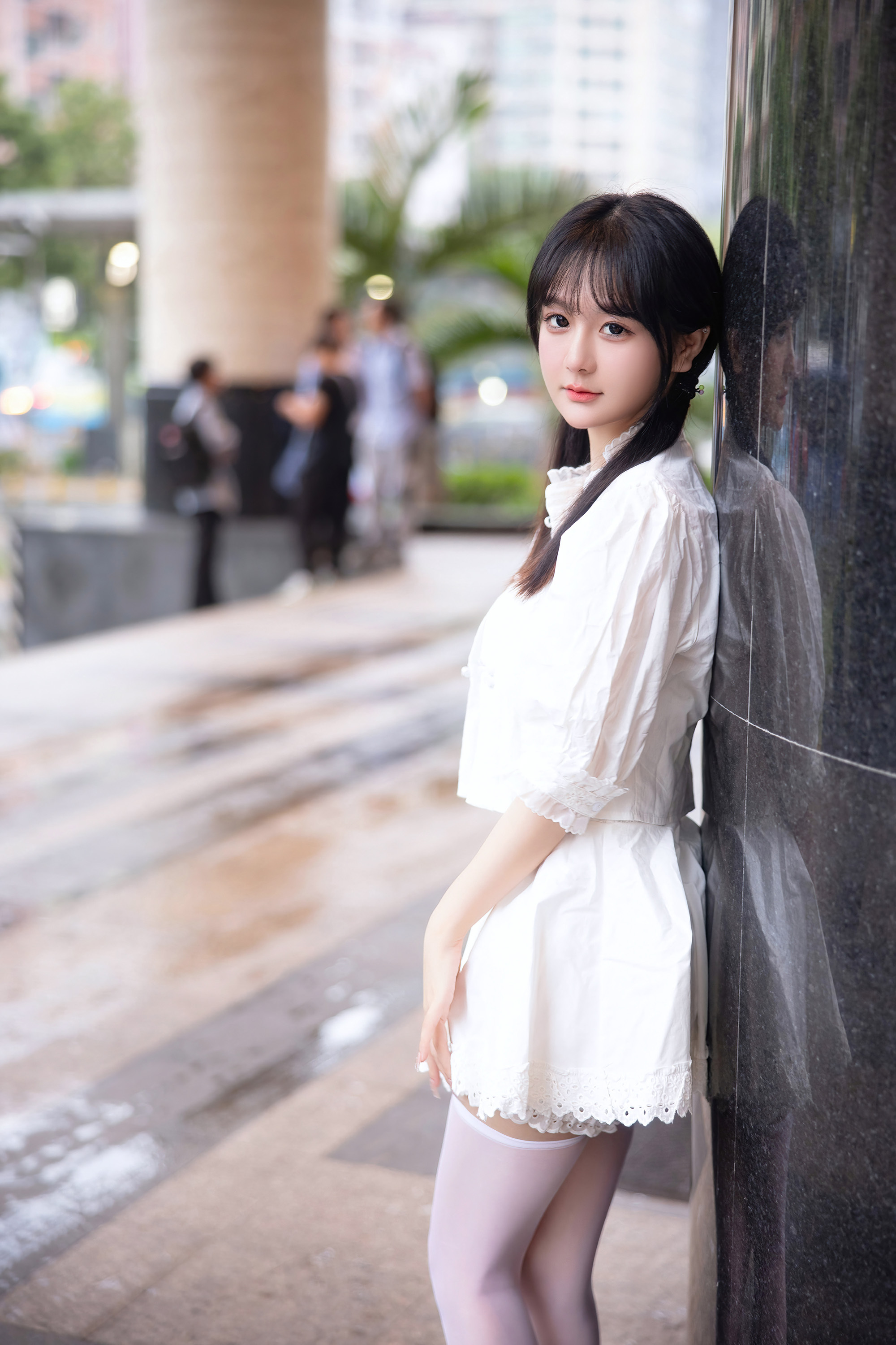 谢小蒽粉色情趣写真