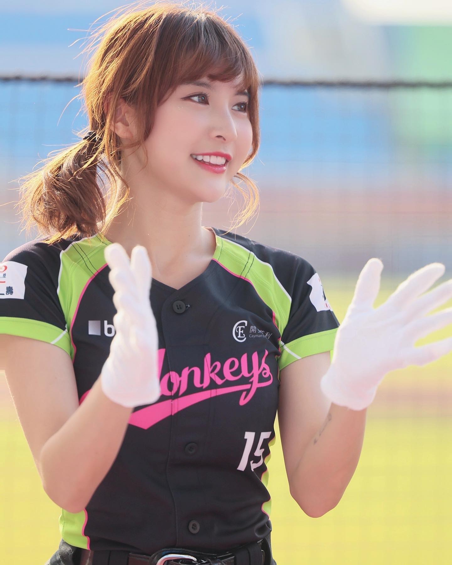 中华职棒啦啦队乐天女孩「孟洁」