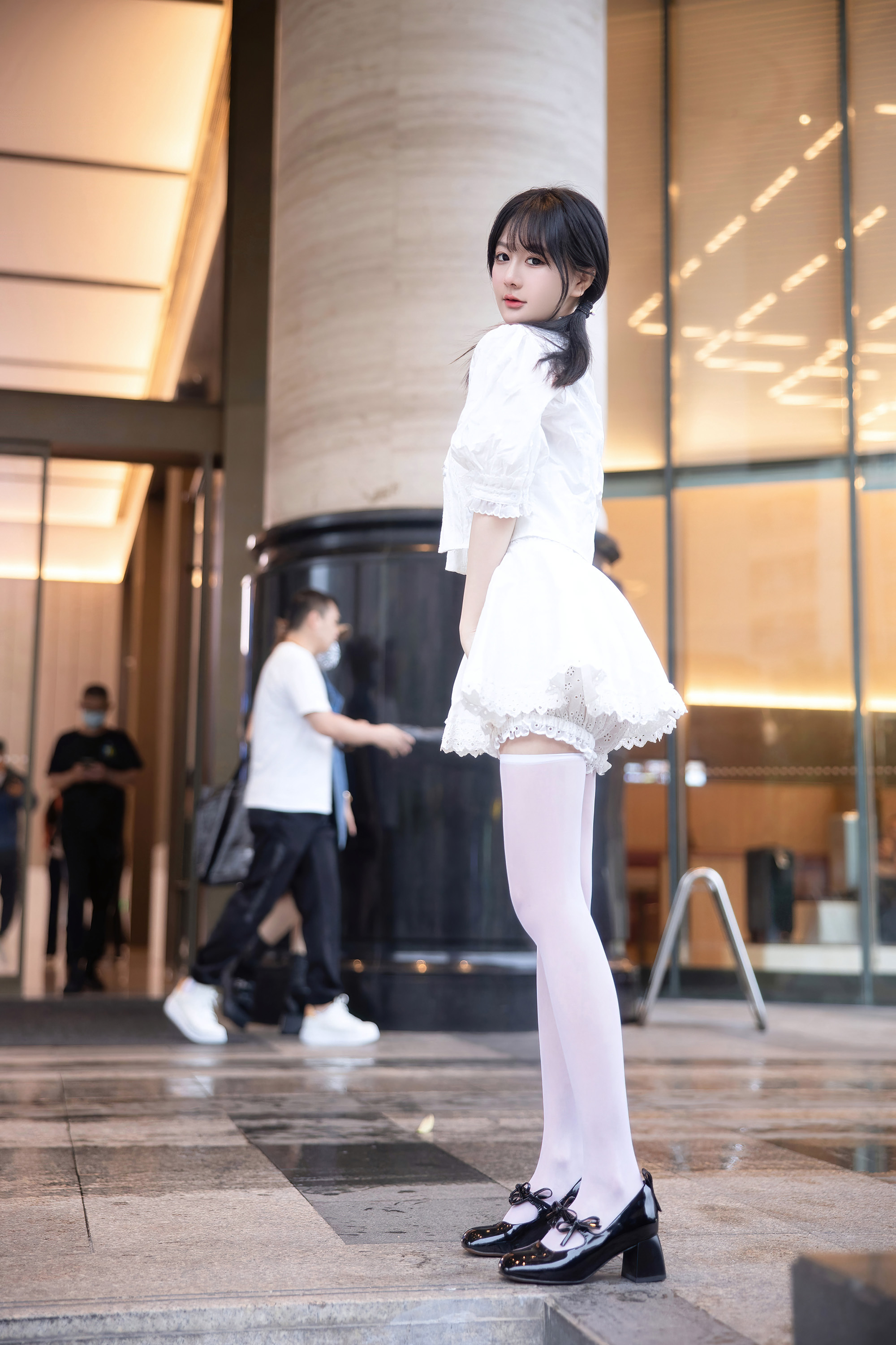 谢小蒽粉色情趣写真