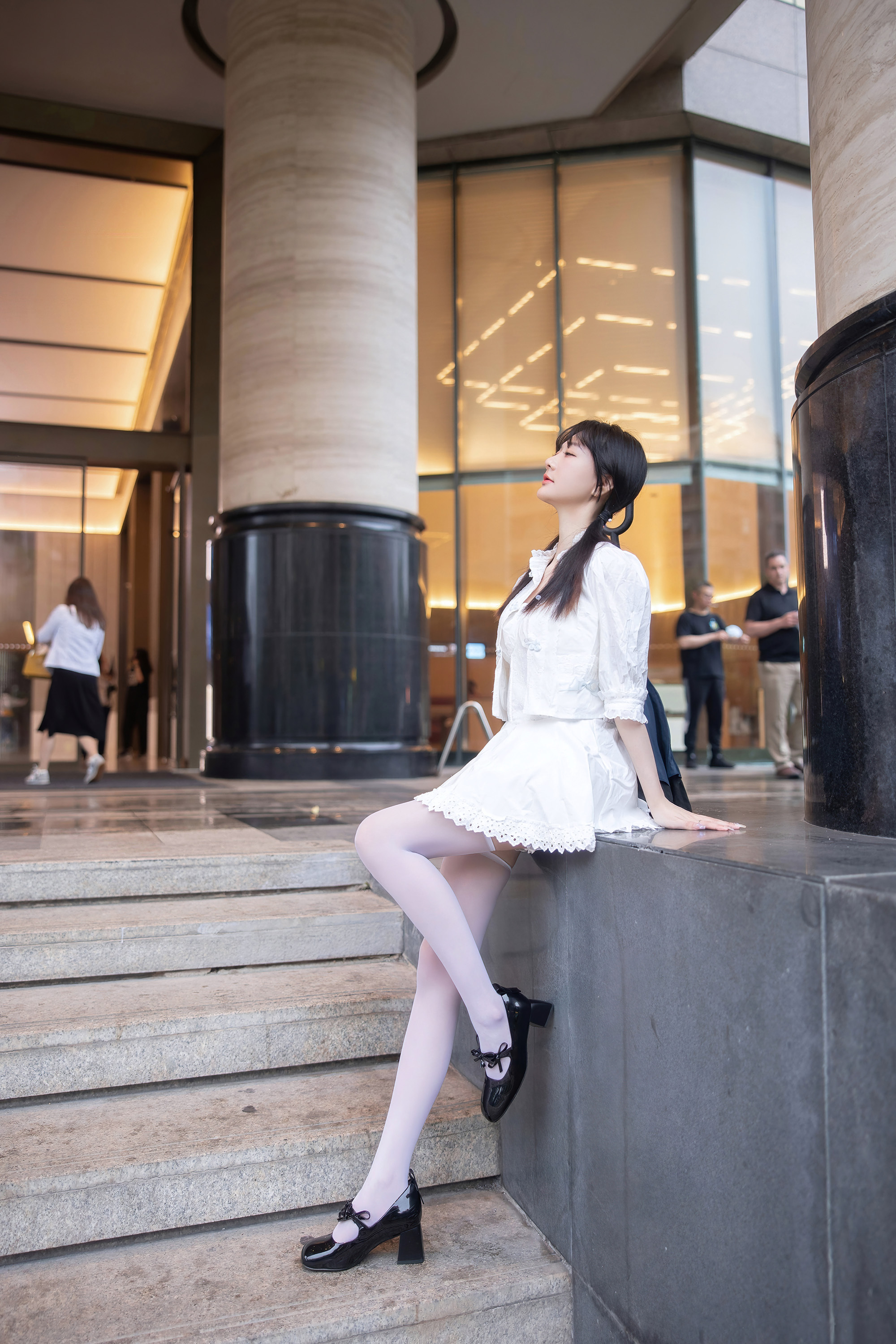 谢小蒽粉色情趣写真