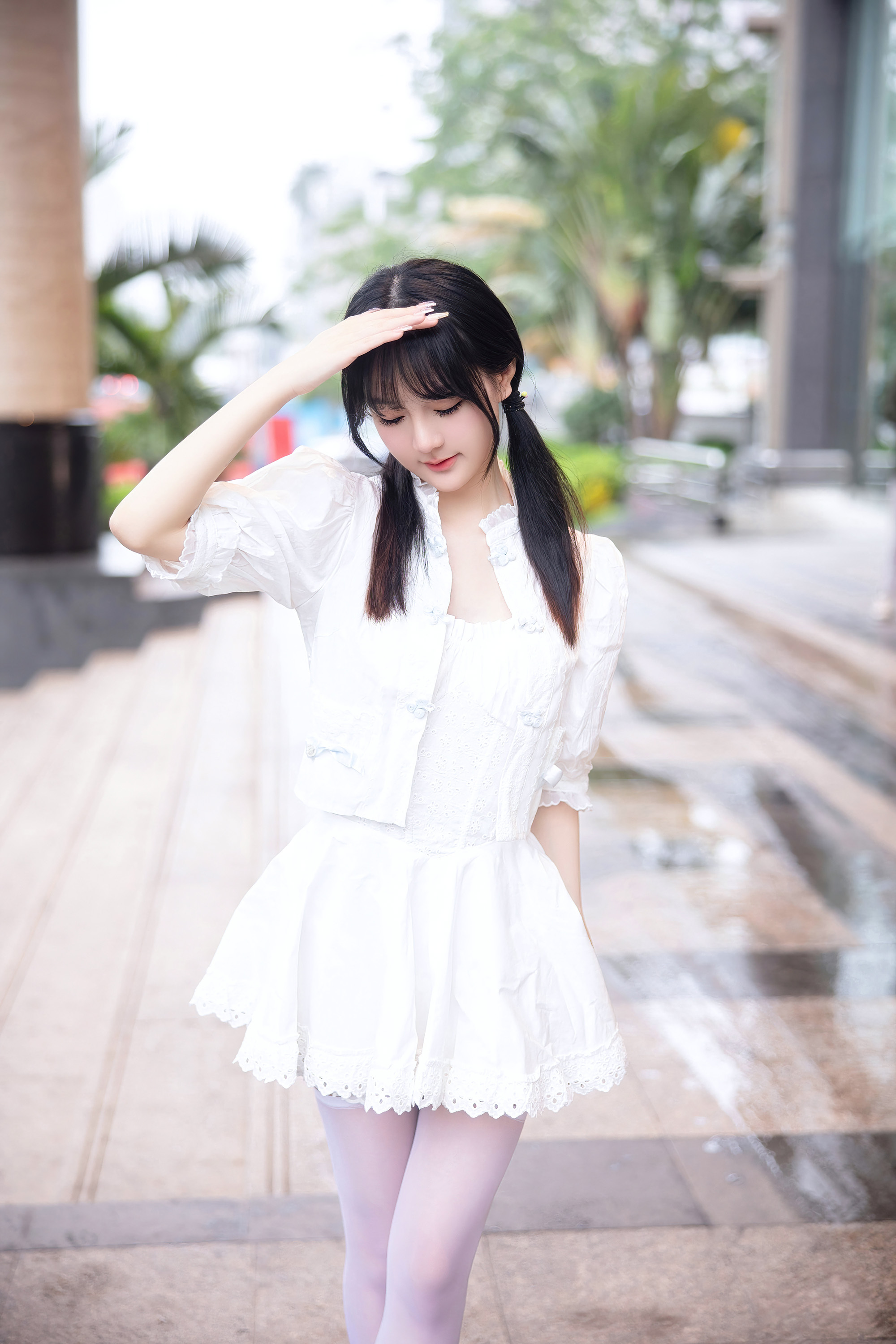 谢小蒽粉色情趣写真