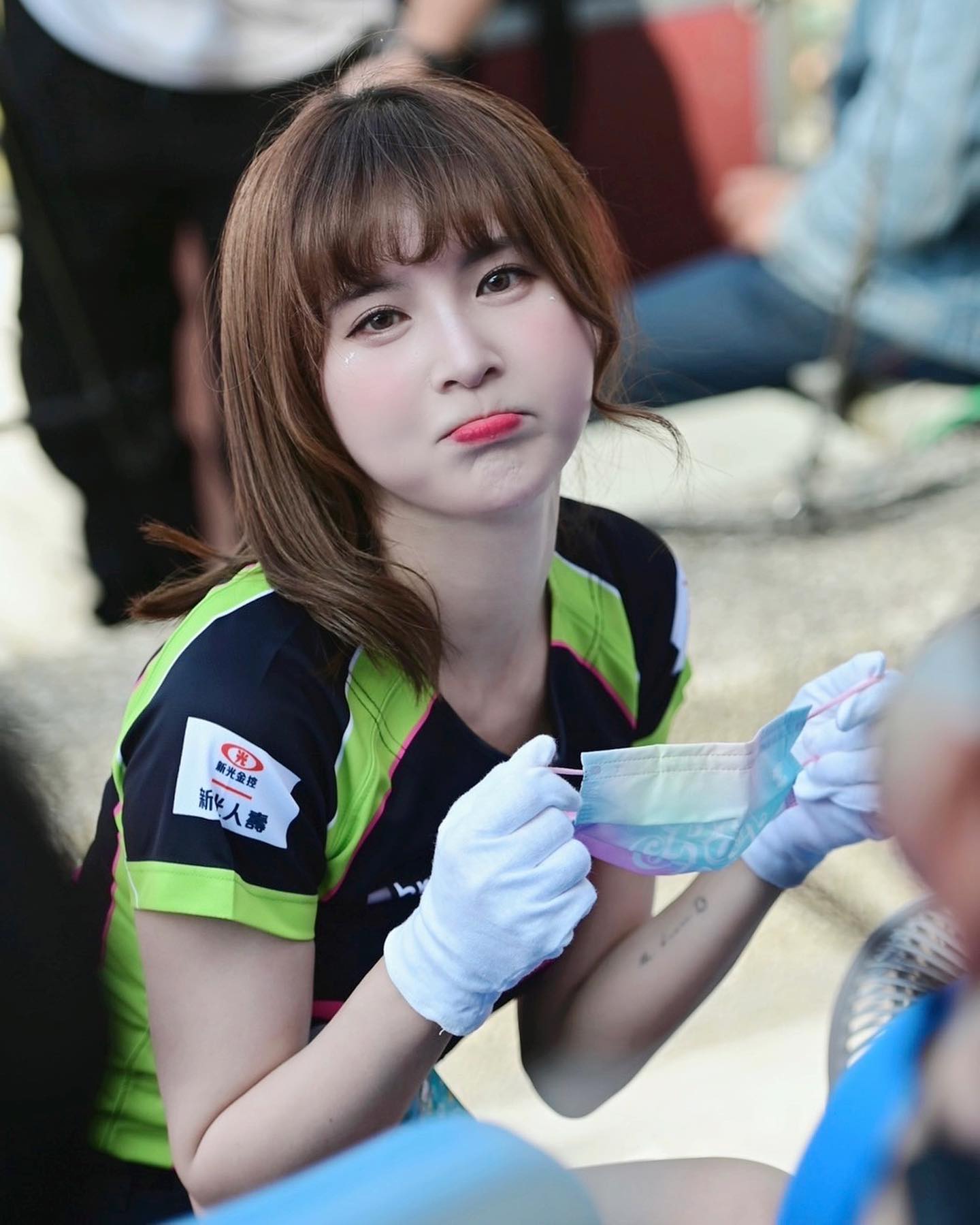 中华职棒啦啦队乐天女孩「孟洁」