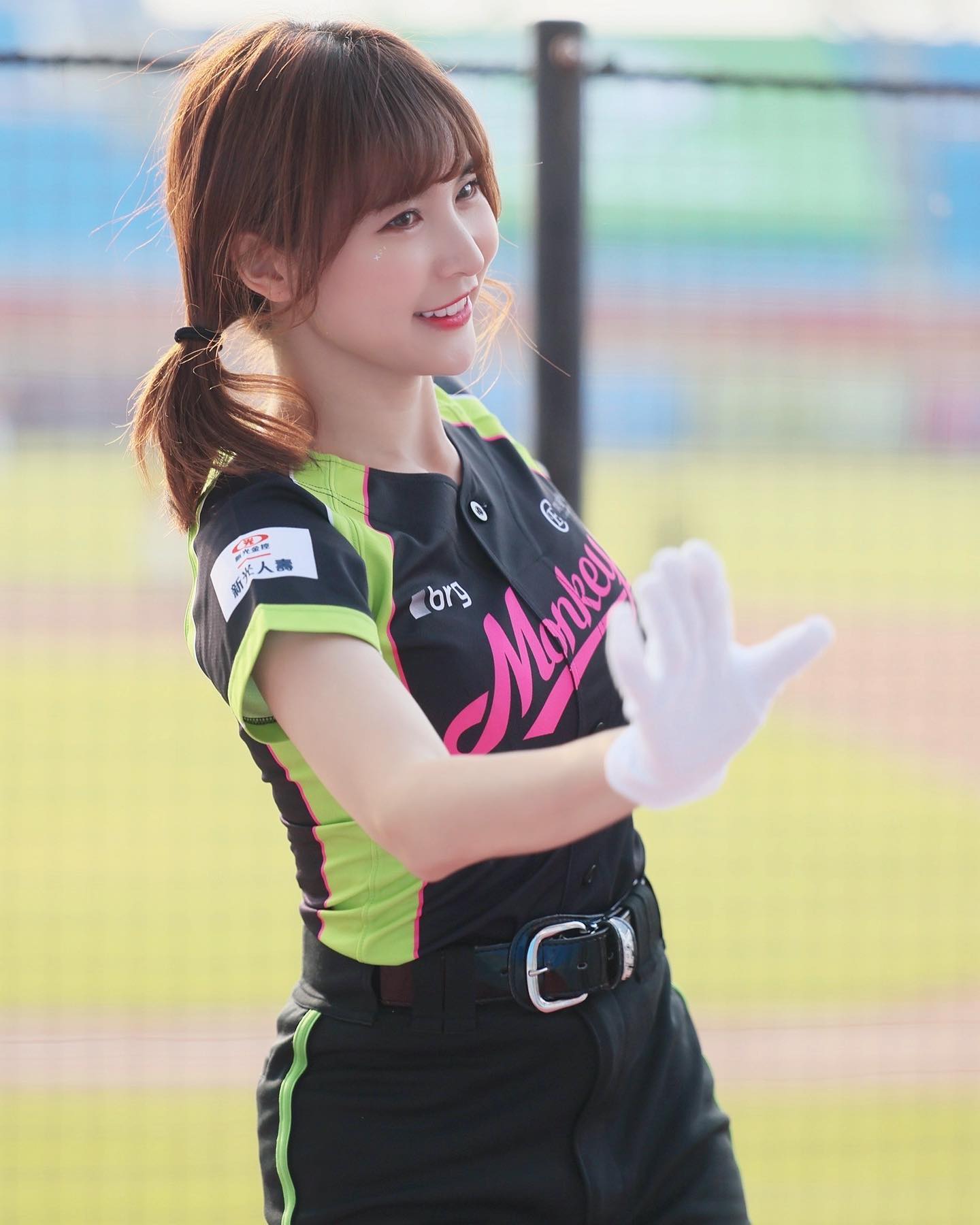 中华职棒啦啦队乐天女孩「孟洁」